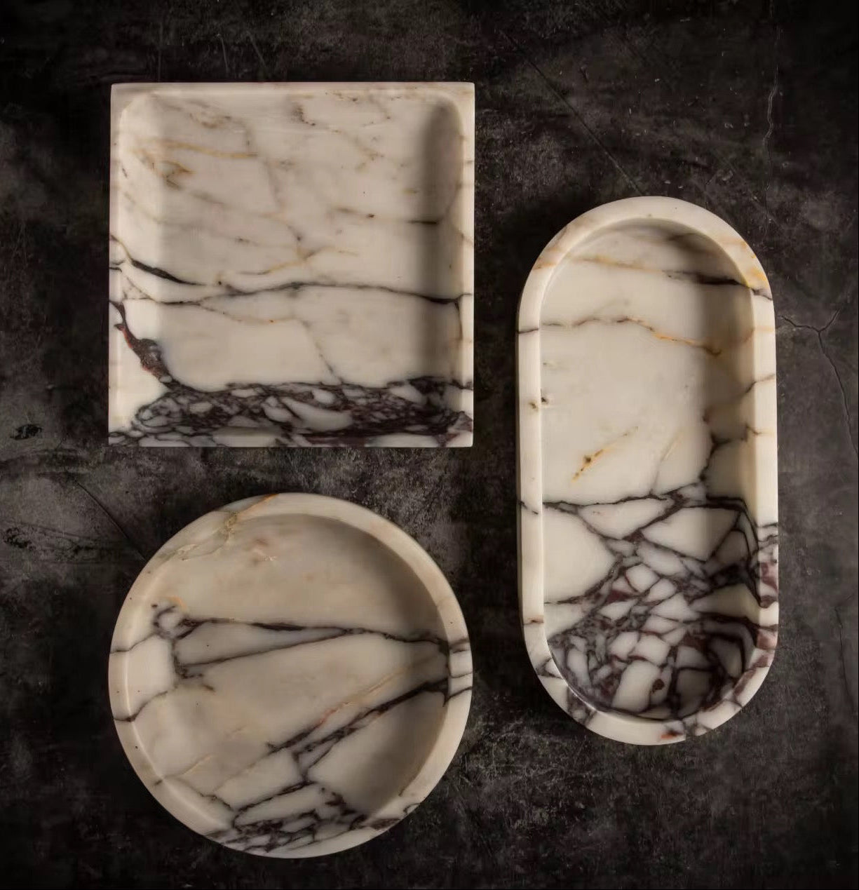 Atelier - Marble Tray Set