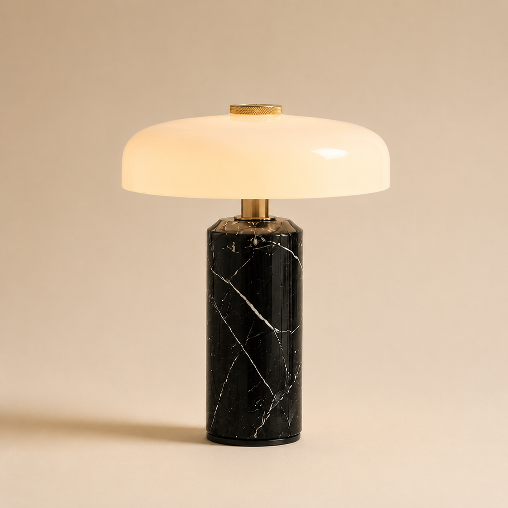 Lumière Rouge - Marble Lamp
