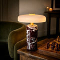 Lumière Rouge - Marble Lamp