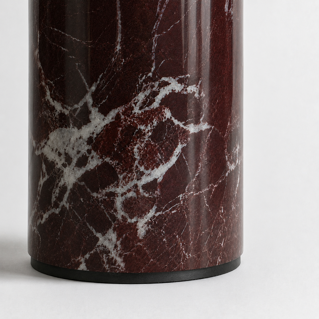 Lumière Rouge - Marble Lamp