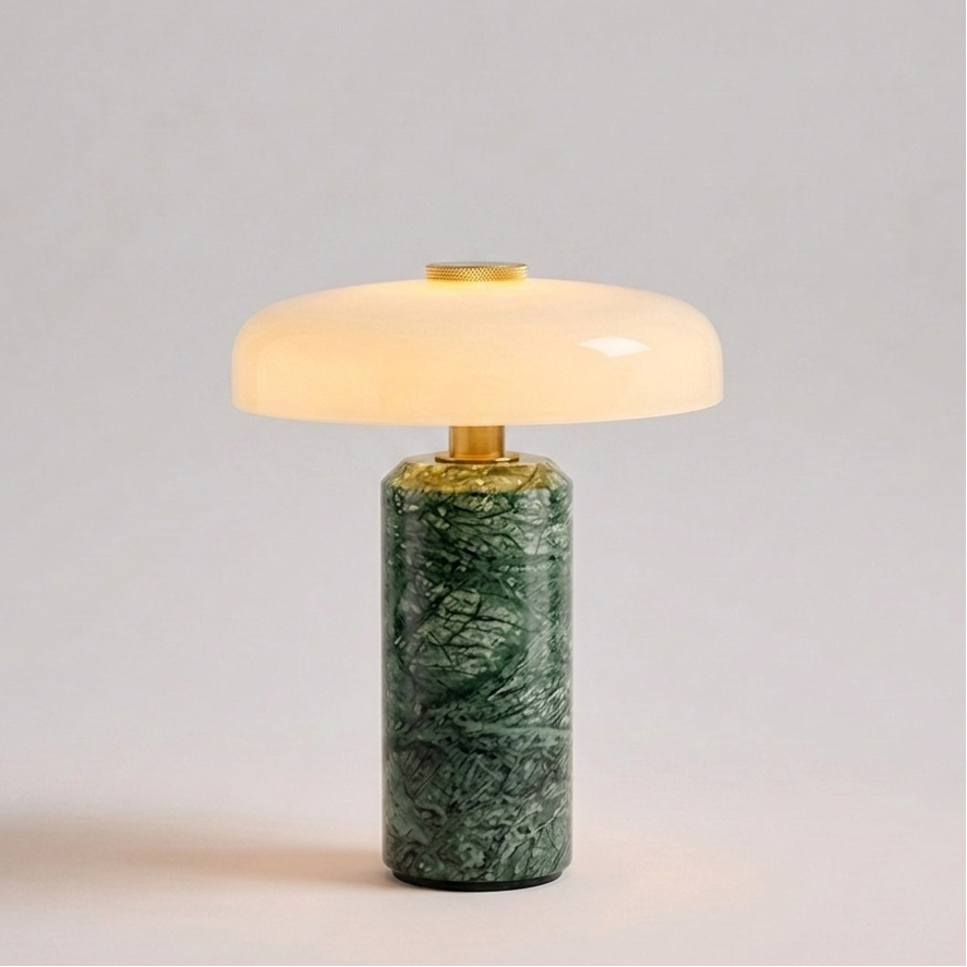 Lumière Rouge - Marble Lamp