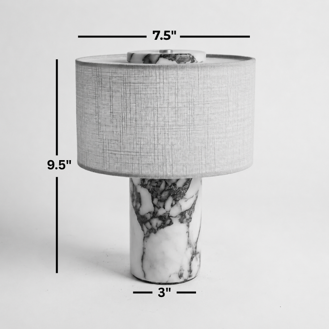 Le Marais - Lampe de table en marbre