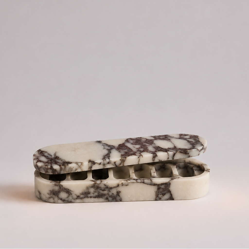 Le Nécessaire – Marble Pill Case