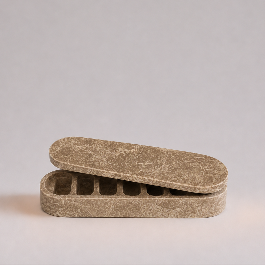 Le Nécessaire – Marble Pill Case