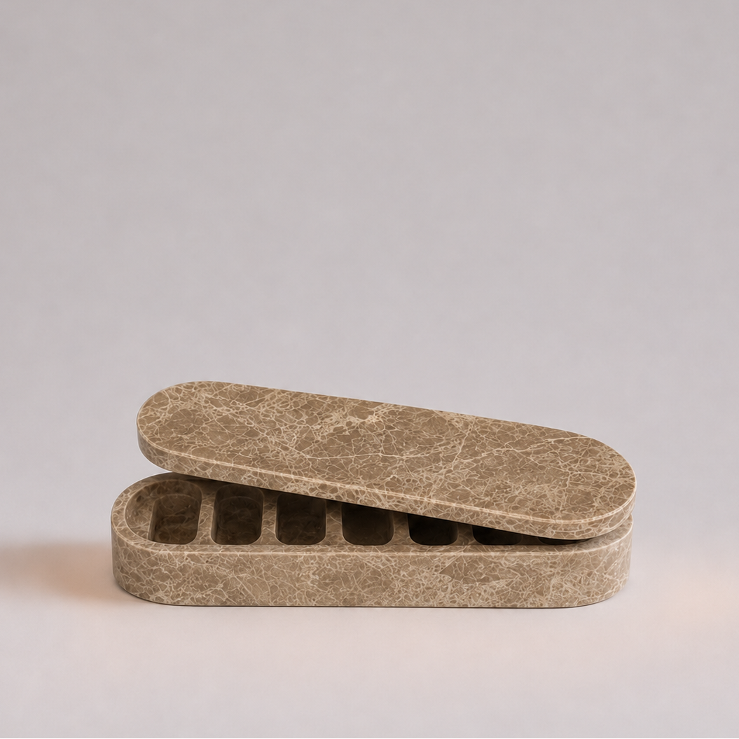 Le Nécessaire – Marble Pill Case